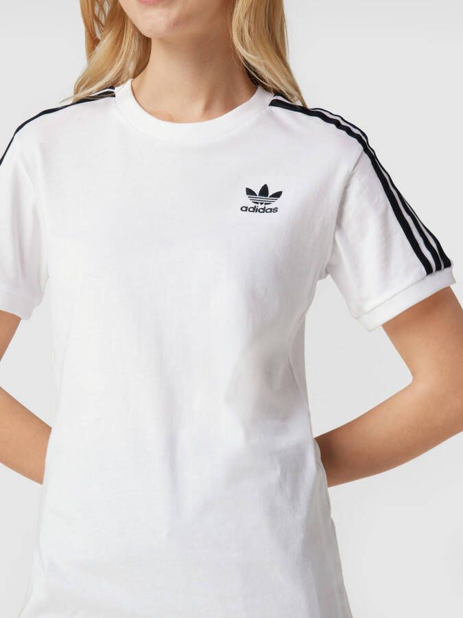 adidas Originals T-shirt met labelstrepen