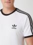 Adidas Originals Heren Wit Logo T-shirt met 3 Strepen White Heren - Thumbnail 6