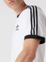 Adidas Originals Heren Wit Logo T-shirt met 3 Strepen White Heren - Thumbnail 5