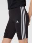 Adidas 3-Stripes Badge of Sport Cycle Shorts Black White- Dames Black White - Thumbnail 13