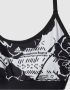 Adidas Sportswear Plus SIZE bustier met all-over motief - Thumbnail 2