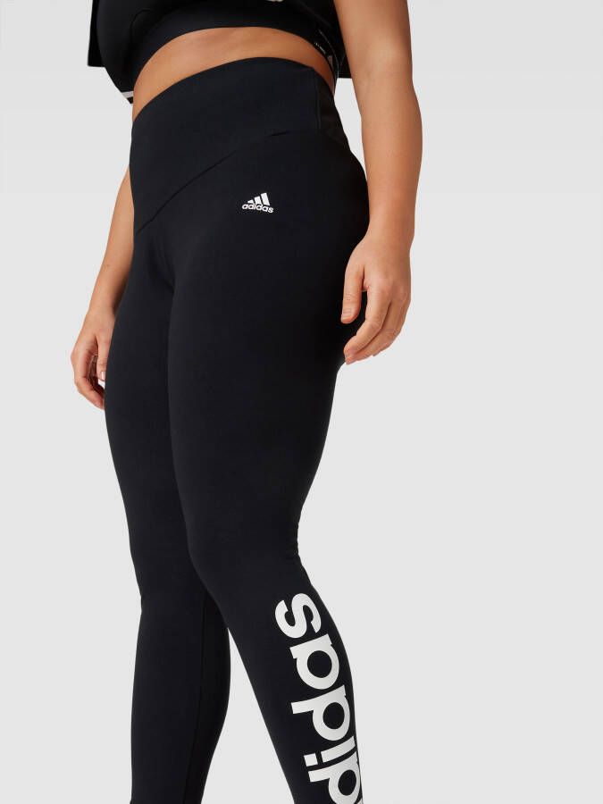 Adidas Sportswear Plus SIZE legging met brede band model 'LIN'