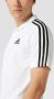 Adidas Polo Shirt Korte Mouw 3 Stripes PQ POLO SHIRT - Thumbnail 4