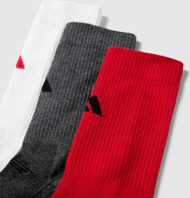 ADIDAS SPORTSWEAR Sokken met labeldetails in een set van 3 paar