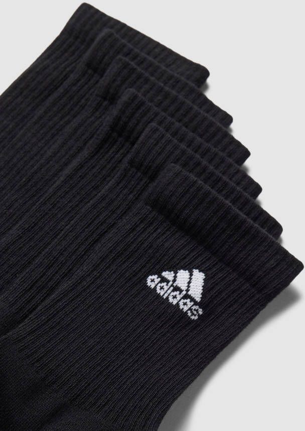 ADIDAS SPORTSWEAR Sokken met labelprint in een set van 6 paar