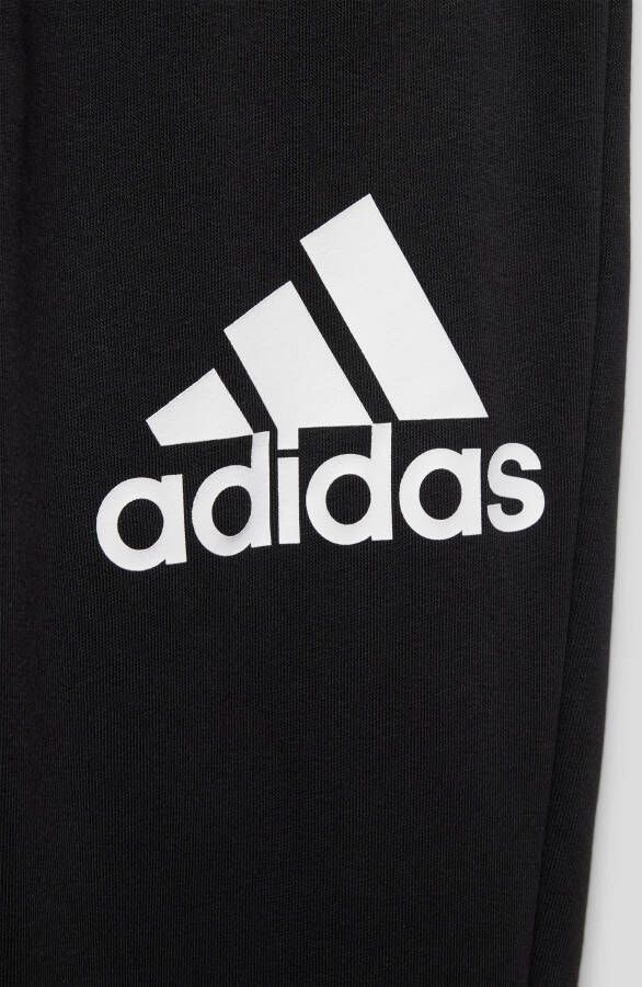 Adidas Sportswear joggingbroek zwart Katoen Logo 140