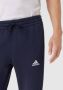 Adidas Essentials Fleece 3-Stripes Tapered Cuff Sweatpants Blauw Heren - Thumbnail 8