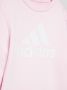 Adidas Sportswear sweater lichtroze Meisjes Katoen Ronde hals Logo 170 - Thumbnail 1