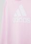 Adidas Sportswear sweater lichtroze Meisjes Katoen Ronde hals Logo 170 - Thumbnail 4