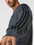 Adidas Heren 3-Stripes Sweatshirt H12166 Grijs Heren - Thumbnail 2
