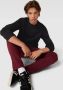 Adidas Zwarte Fleece Sweatshirt met V-stiksels Zwart Heren - Thumbnail 3