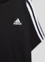Adidas Sportswear T-shirt zwart wit Katoen Ronde hals Effen 128 - Thumbnail 9