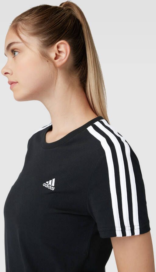 ADIDAS SPORTSWEAR T-shirt met galonstrepen