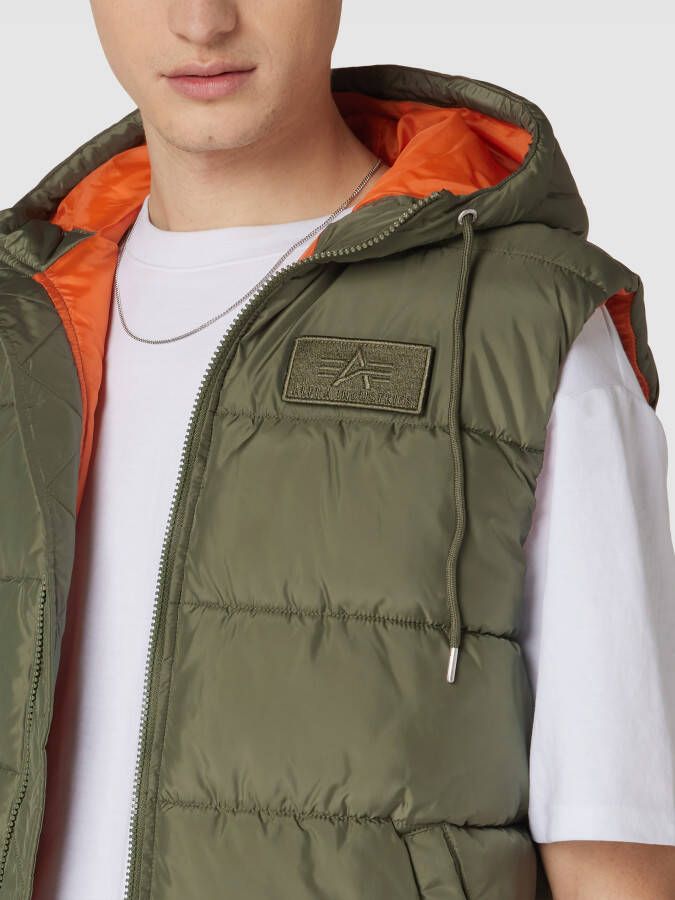 alpha industries Bodywarmer met labeldetail