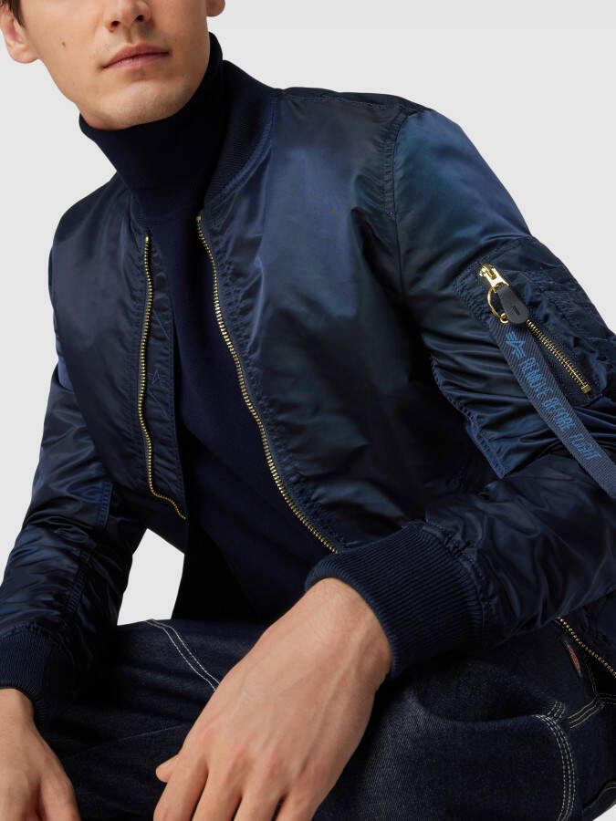 alpha industries Bomberjack met opstaande kraag