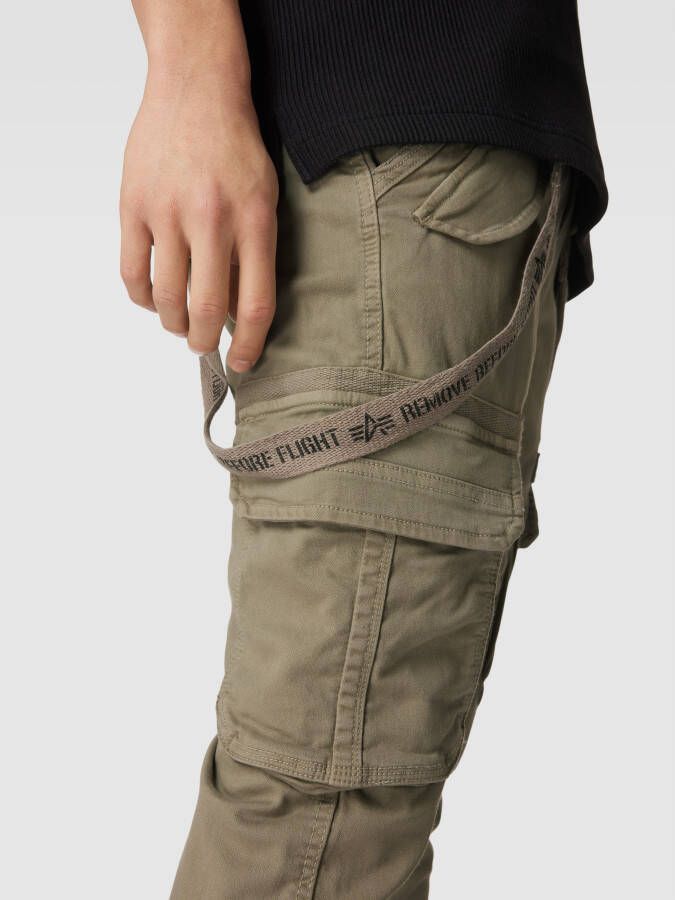 alpha industries Broek met labeldetails model 'UTILITY'