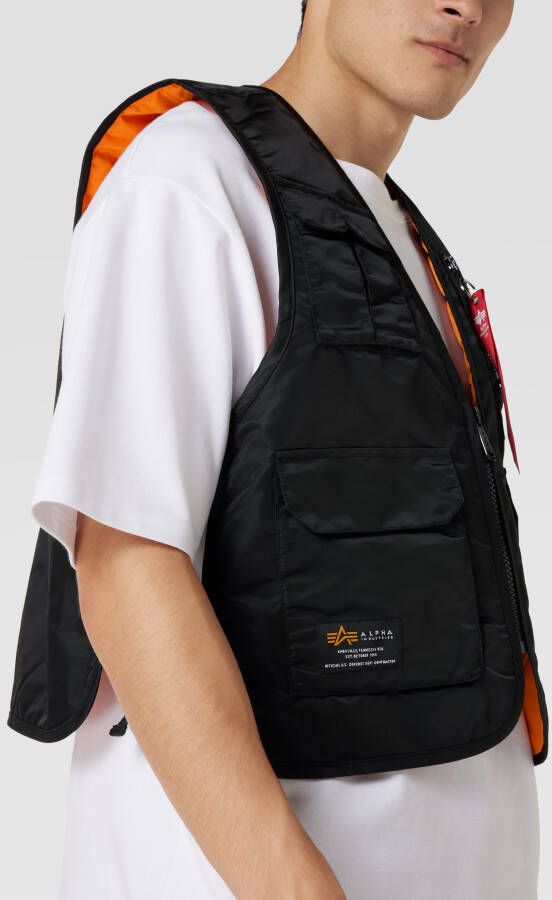 alpha industries Gilet met V-hals model 'UTILITY'