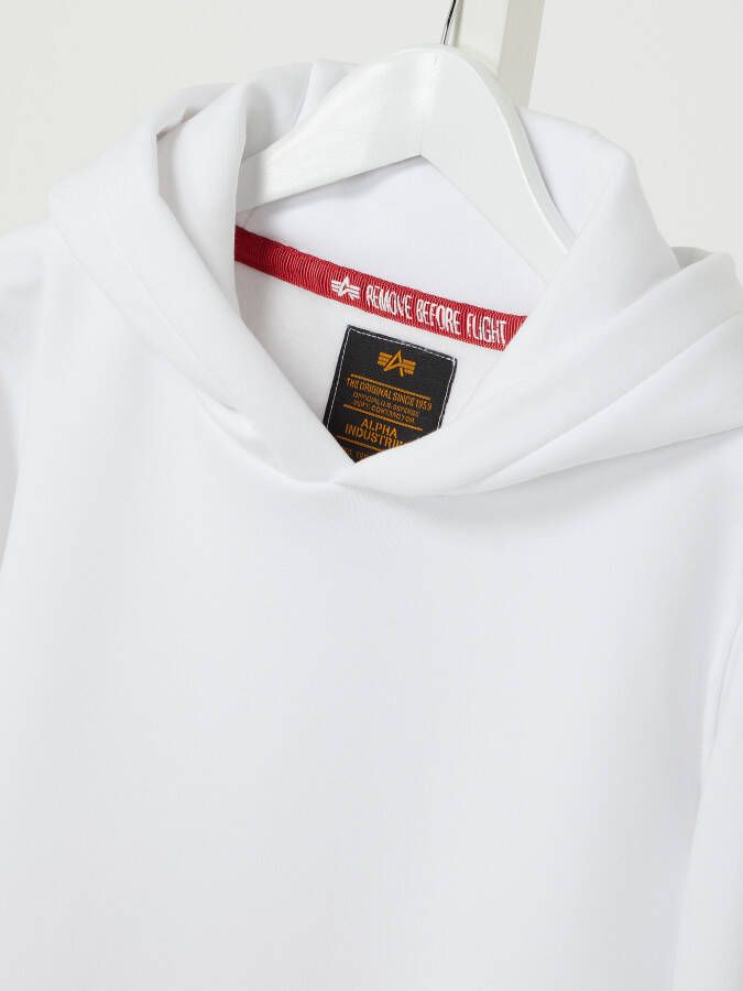 Alpha industries Hoodie met logo's