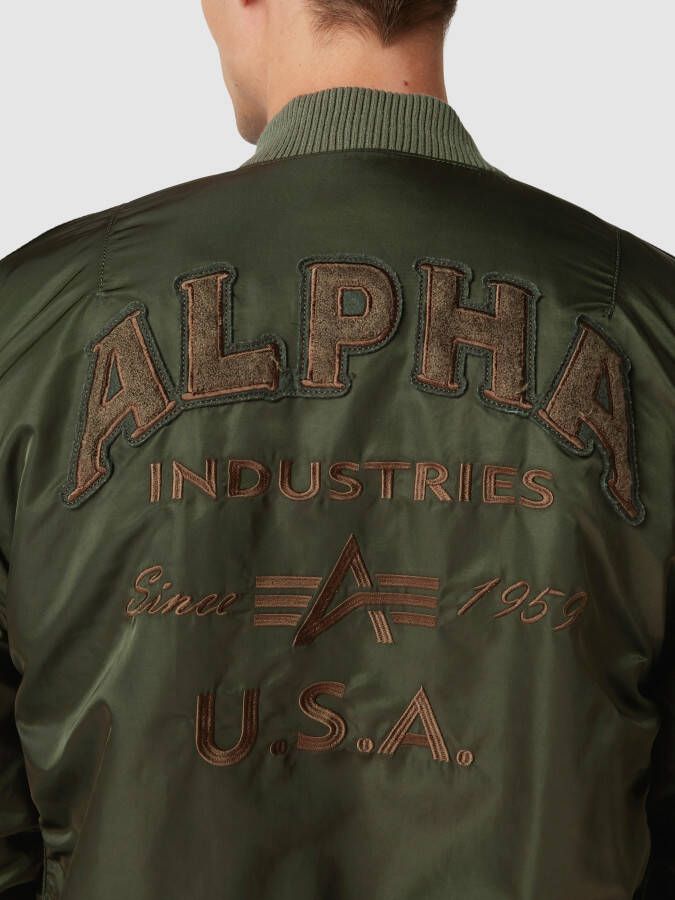 alpha industries Jack met labeldetails