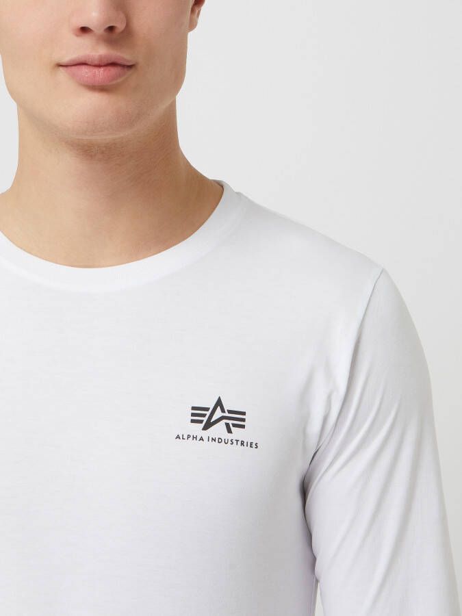 alpha industries Shirt met lange mouwen en logo