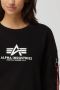 Alpha industries Sweatjurk met labelprint model 'Basic Long Sweater' - Thumbnail 3