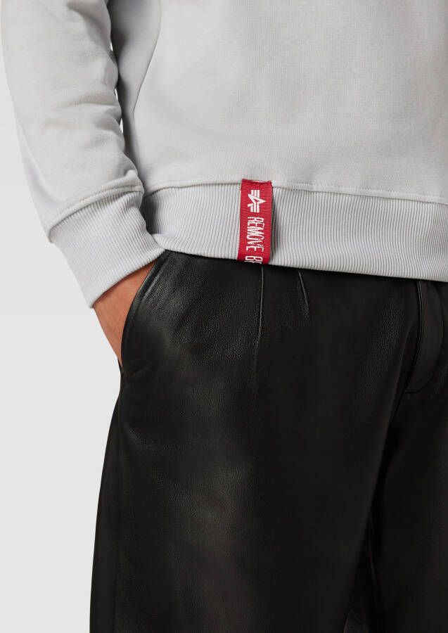 alpha industries Sweatshirt met labelprint model 'BASIC'