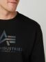 Alpha industries Basic Sweater Rainbow Reflective Print 178302Rr 03 Zwart Heren - Thumbnail 3
