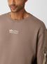 Alpha industries Men Sweatshirt Organics Emb Sweater 118316 628 Bruin Heren - Thumbnail 3