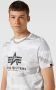 Alpha industries Basic T Camo T-shirts Kleding white camo maat: M beschikbare maaten:M L - Thumbnail 2