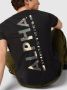 Alpha industries Backprint T Camo Print T-shirts Kleding black woodland camo maat: XXL beschikbare maaten:S M L XXL - Thumbnail 3