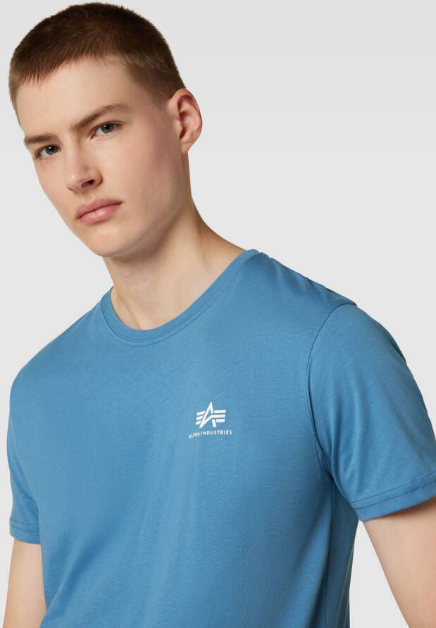 alpha industries T-shirt met labelprint