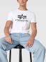 Alpha industries T-shirt met labelprint in een set van 2 stuks model 'BASIC' - Thumbnail 3