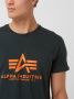 Alpha industries Basic T-shirts Kleding dark petrol maat: M beschikbare maaten:S M - Thumbnail 5