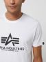 Alpha industries T-shirt met labelprint model 'BASIC' - Thumbnail 8