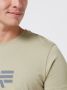 Alpha industries T-shirt met labelprint model 'BASIC' - Thumbnail 3