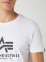 Alpha industries T-shirt met labelprint model 'BASIC' - Thumbnail 7