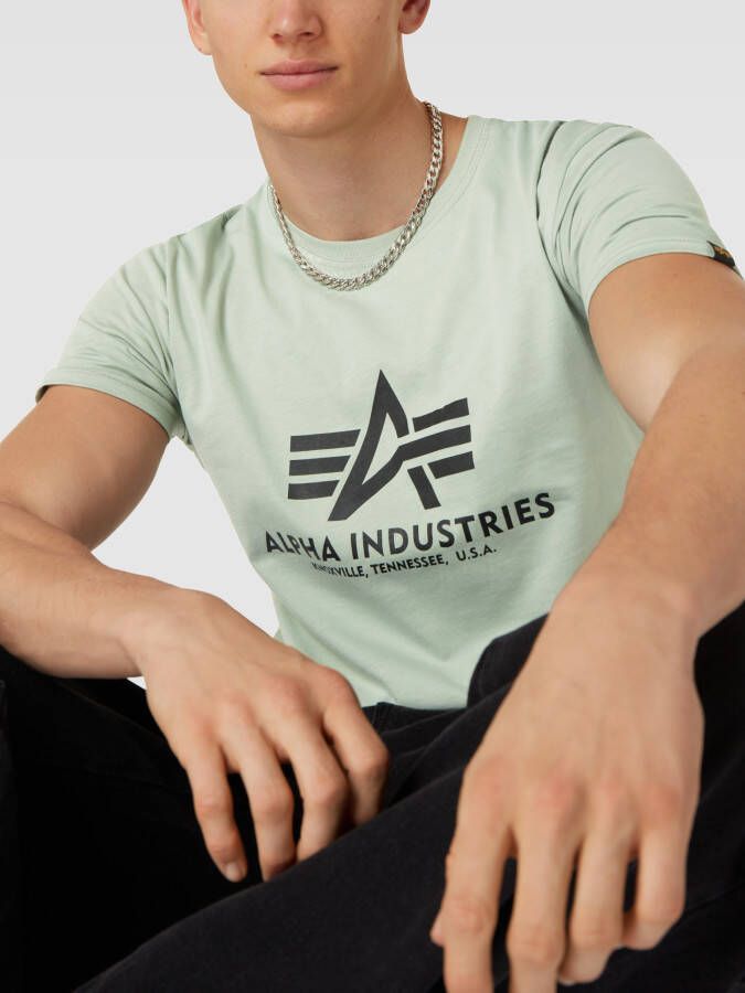 alpha industries T-shirt met logo