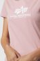 Alpha Industries T-shirt Women T-Shirts New Basic T Wmn - Thumbnail 3