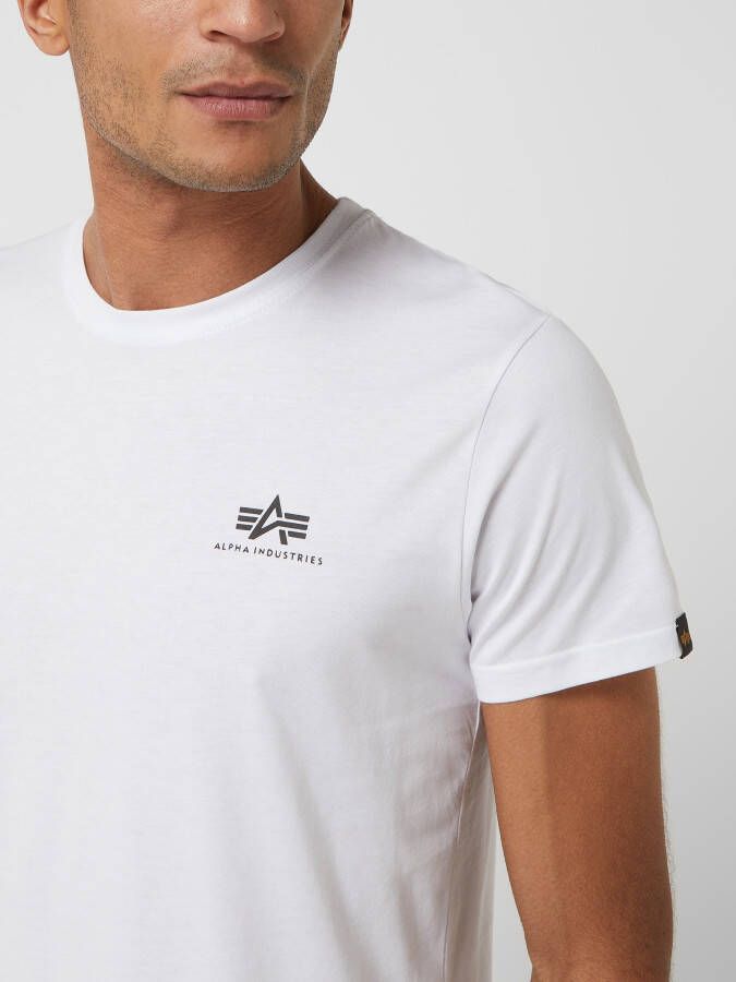alpha industries T-shirt met logoprint model 'Basic T'