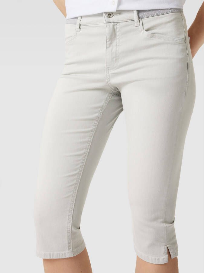 Angels Regular fit capribroek met elastische band model 'Ana' - Foto 2