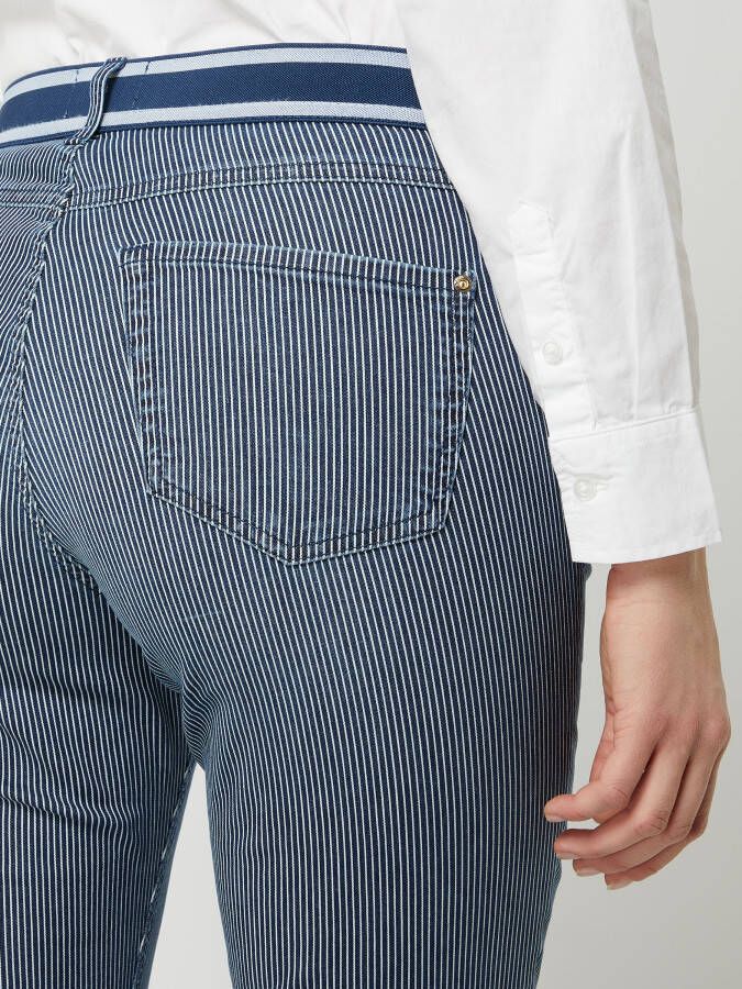 Angels Slim fit jeans met streepmotief model 'Ornella sporty'