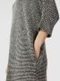 Apricot Mini-jurk met structuurmotief - Thumbnail 2