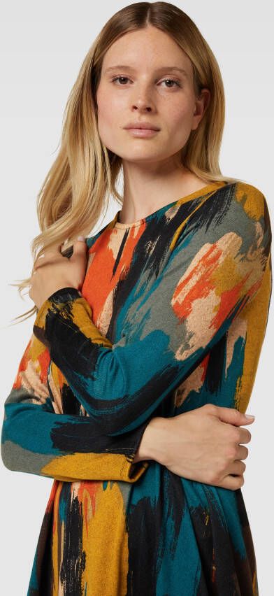 Apricot Mini-jurk met all-over motief