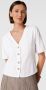 Apricot Overhemdblouse met knoopsluiting - Thumbnail 2