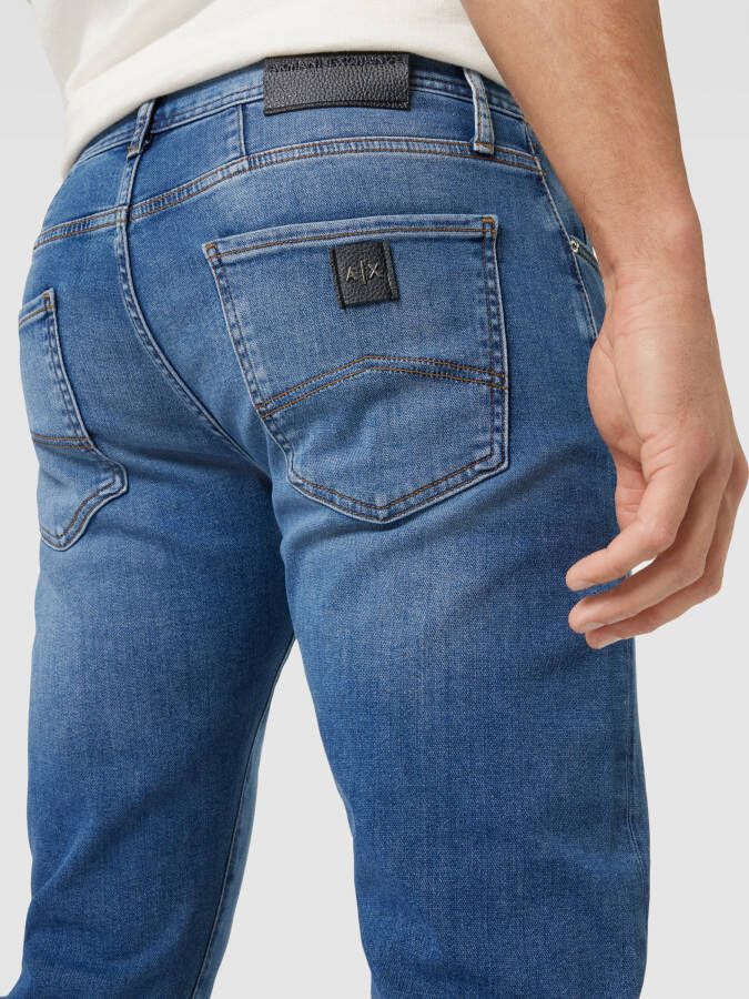 Armani Exchange Jeans in 5-pocketmodel model 'INDIGO'