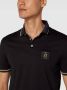 Armani Exchange Zwart Polo Shirt met Gouden Accenten Black Heren - Thumbnail 3