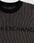 Armani Exchange Round-neck Knitwear Zwart Heren - Thumbnail 3