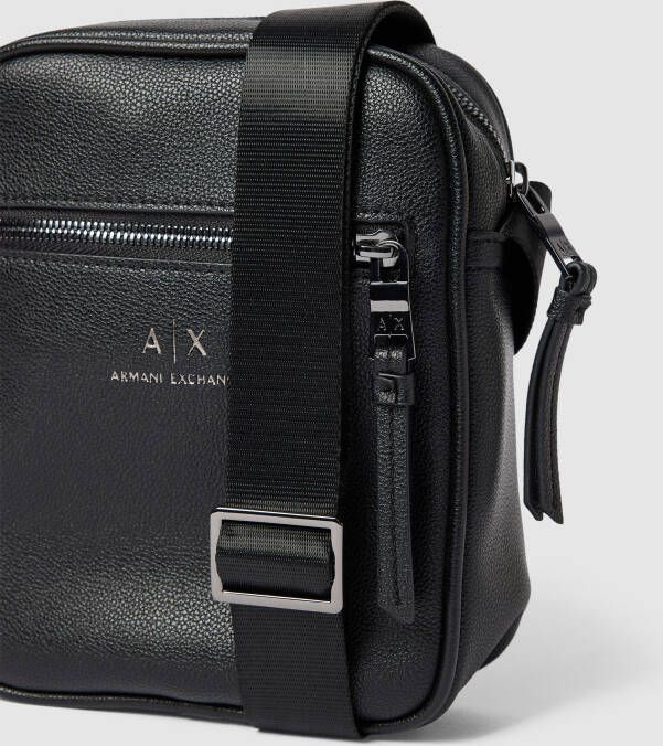 Armani Exchange Schoudertas met labelprint