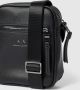 Armani Exchange Stijlvolle Crossbody Tas met Ritssluiting Black Heren - Thumbnail 10