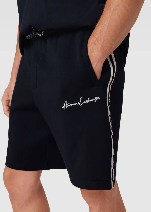 Armani Exchange Shorts met elastische band - Foto 2